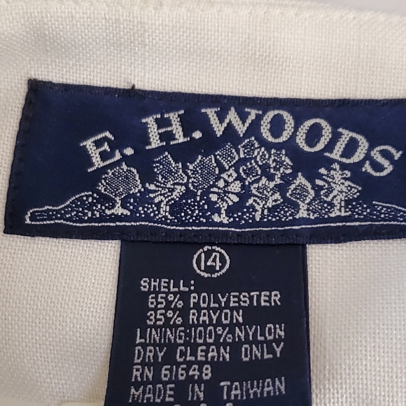 *HP* Vintage E.H. Woods Blazer and Skirt - Picture 3 of 4
